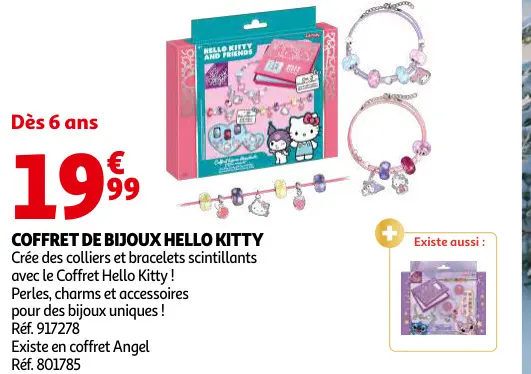Promotie: Coffret de bijoux Hello Kitty