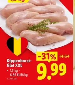 Promotie: Kippenborstfilet XXL