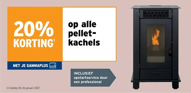 Promotie: Pelletkachels