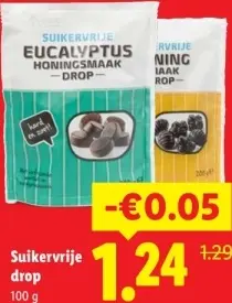Aanbieding: Suikervrije drop
