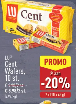 Aanbieding: LU® Cent Wafers