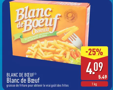 Offre: Blanc de Bœuf Ossewit