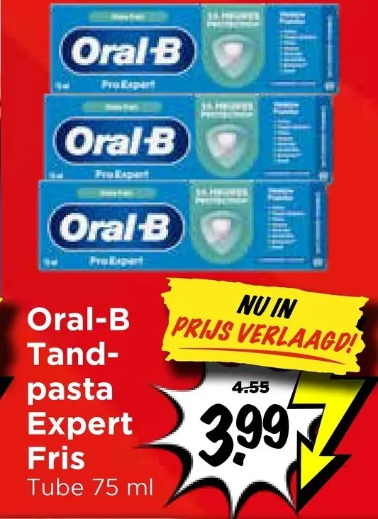 Aanbieding: Tandpasta Expert Fris