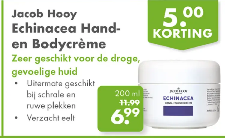 Aanbieding: Echinacea Hand- en Bodycrème