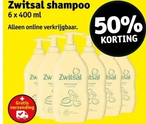 Aanbieding: Zwitsal shampoo