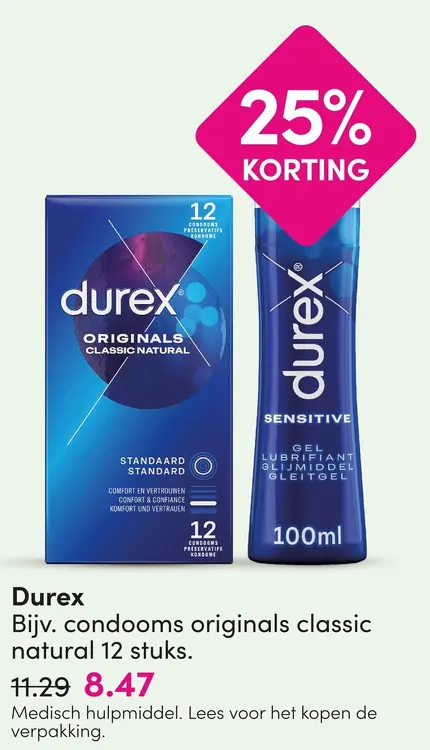 Aanbieding: Durex
