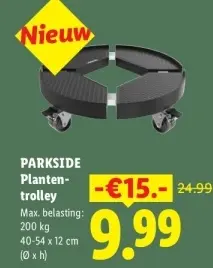 Aanbieding: Planten-trolley