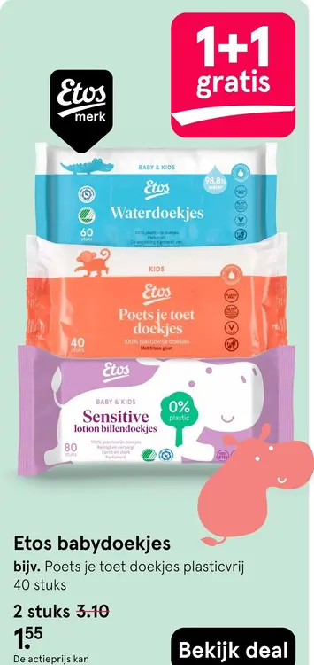 Aanbieding: Babydoekjes