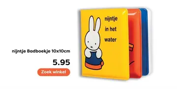 Aanbieding: nijntje Badboekje