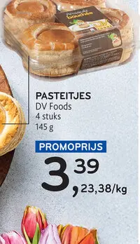 Promotie: Pasteitjes