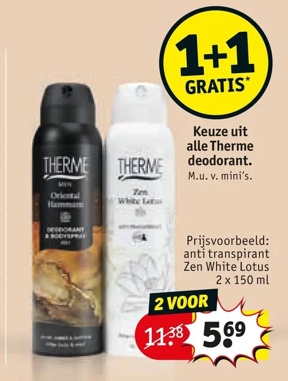 Aanbieding: Therme deodorant