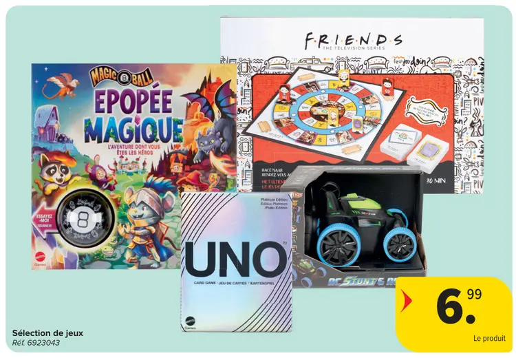 Offre: Sélection de jeux