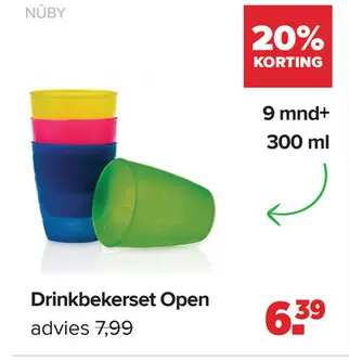 Aanbieding: Drinkbekerset Open