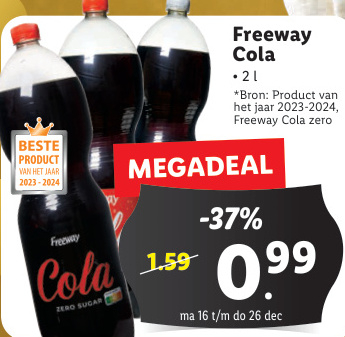 Aanbieding: Freeway Cola