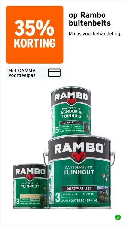 Aanbieding: Buitenbeits