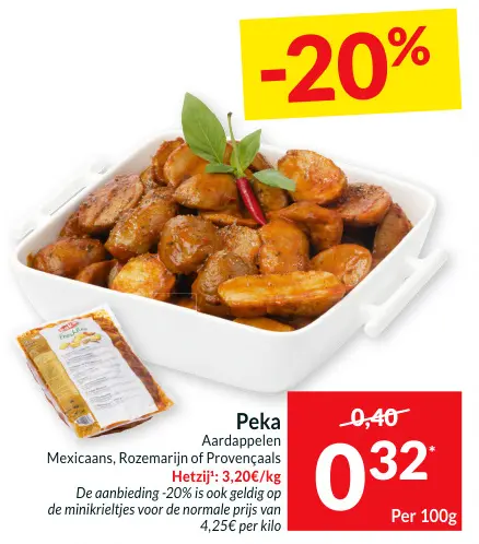 Promotie: Aardappelen