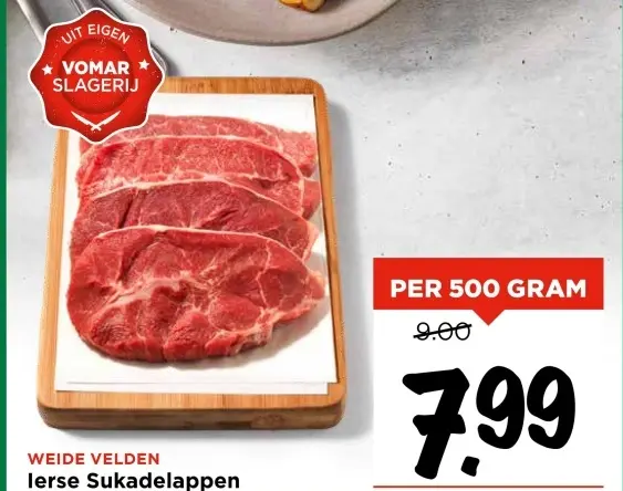 Aanbieding: Ierse Sukadelappen