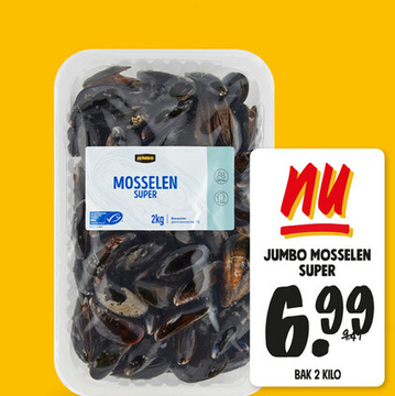 Aanbieding: JUMBO MOSSELEN SUPER