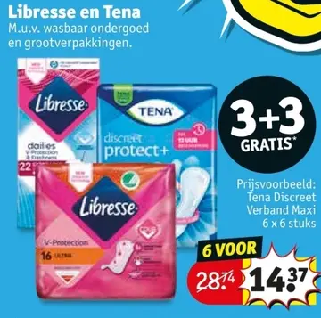 Aanbieding: Libresse en Tena