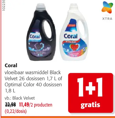 Promotie: vloeibaar wasmiddel