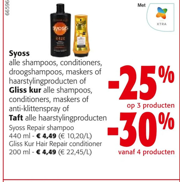 Aanbieding: Syoss Repair shampoo