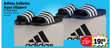 Aanbieding: Adidas Adilette Aqua slippers