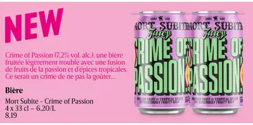 Offre: Bière