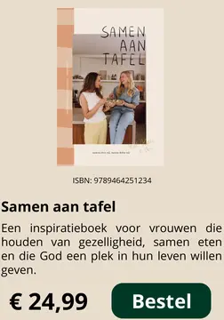 Aanbieding: SAMEN AAN TAFEL