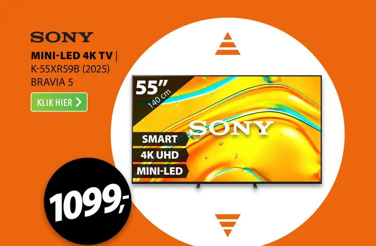 Aanbieding: Sony K-55XR59B (2025) BRAVIA 5