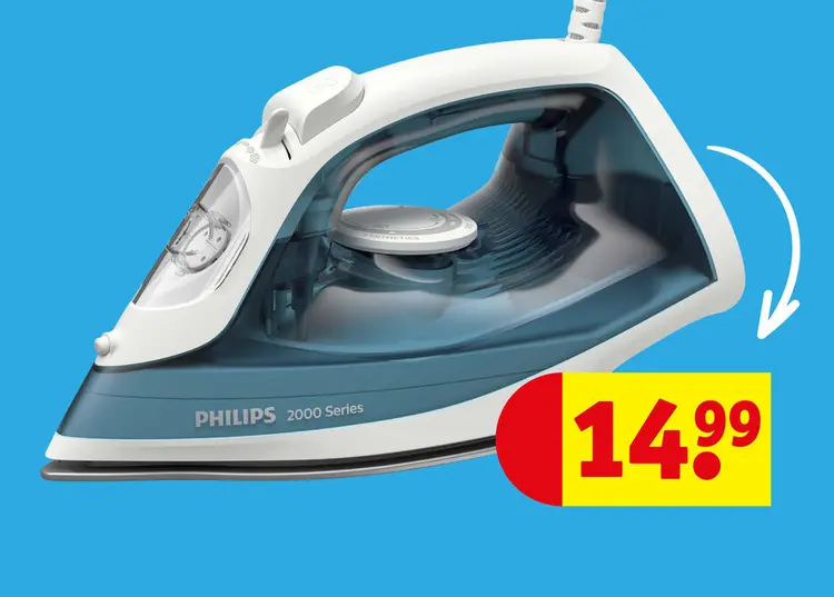 Aanbieding: Stoomstrijkijzer