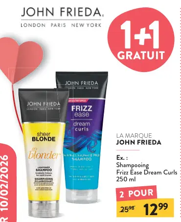 Offre: Shampooing Frizz Ease Dream Curls