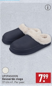 Aanbieding: Gevoerde clogs