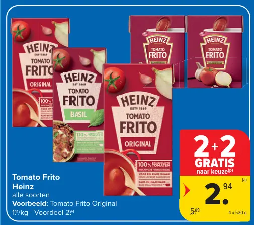 Promotie: Tomato Frito