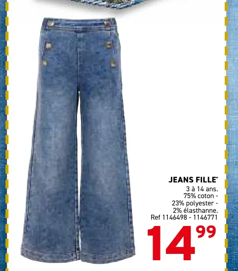 Offre: Jeans fille
