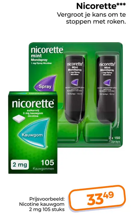 Aanbieding: Nicorette
