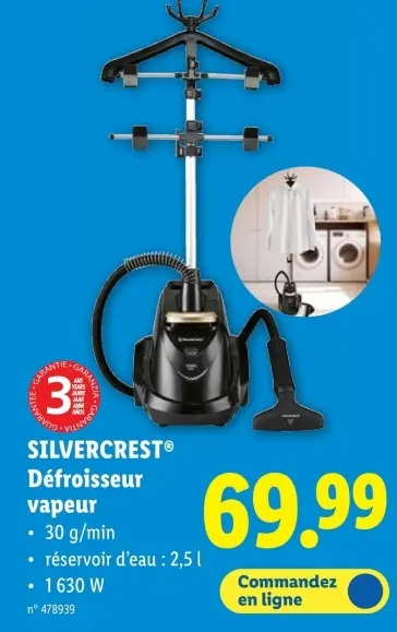Offre: Défroisseur vapeur