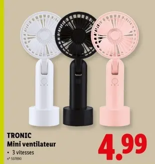 Offre: Mini ventilateur