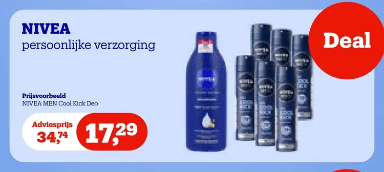 Promotie: NIVEA persoonlijke verzorging