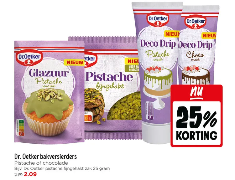 Aanbieding: Dr. Oetker bakversierders