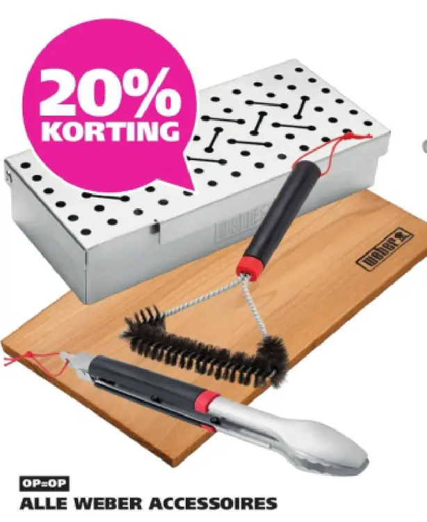 Aanbieding: Alle Weber accessoires
