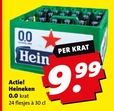 Aanbieding: Heineken 0.0 krat