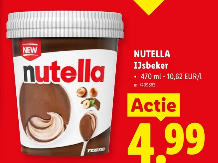 Promotie: NUTELLA IJsbeker