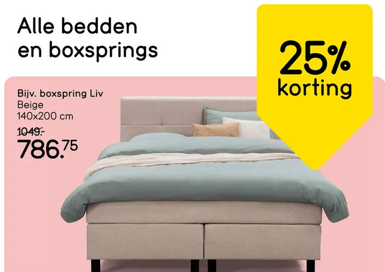 Aanbieding: Boxspring Liv