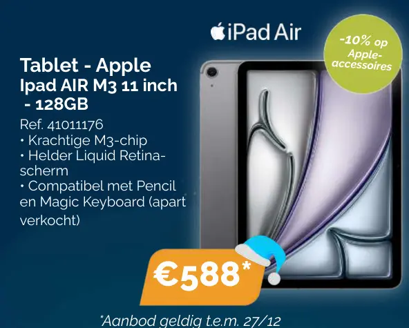 Promotie: Tablet - Apple Ipad AIR M3 11 inch - 128GB