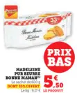 Offre: MADELEINE PUR BEURRE BONNE MAMAN