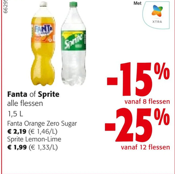 Aanbieding: Fanta Orange Zero Sugar