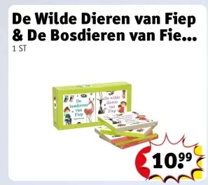Promotie: De Wilde Dieren van Fiep & De Bosdieren van Fiep