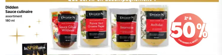 Offre: Sauce culinaire