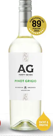 Aanbieding: AG 47 Pinot Grigio  75CL
