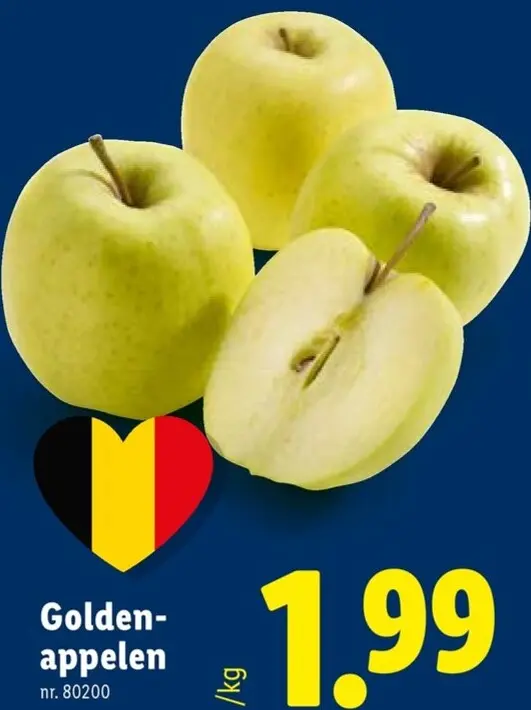 Promotie: Golden-appelen